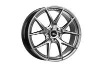 TEC GT6 EVO Hyper-Black  Wheel 10x22 - 22 inch 5x108 bolt circle