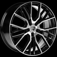 Tomason TN23 Black Diamondpolished Wheel 9x21 - 21 inch 5x112 bold circle