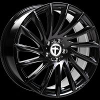 Tomason TN16 Black painted Wheel 7.5x17 - 17 inch 5x108 bold circle