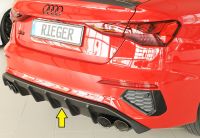 Rieger rear diffuser /rear insert fits for Audi A3 GY