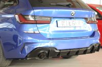 Rieger rear skirt insert SG (without hitch) fits for BMW G20/21