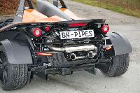BN Pipes KTM X-Bow X-bow rear muffler 2x90