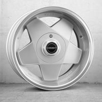 Borbet A silver polished Wheel 7,5x16 inch 5x112 bolt circle