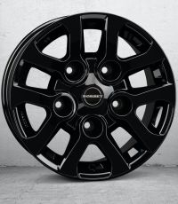Borbet LD black glossy Wheel 8x16 inch 5x165,1 bolt circle