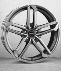 Borbet ATX graphite polished matt Wheel 8,5x20 inch 5x114,3 bolt circle