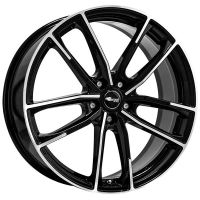 Brock B38 black shiny Wheel - 8x18 - 5x108