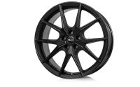 Brock B40 black front-polished Wheel - 10.5X20 - 5x130