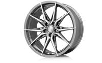 Brock B42 Ferric Grey Polished (FGP) Wheel - 8.5X20 - 5x114,3