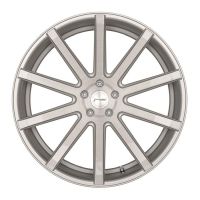CORSPEED DEVILLE Silver-brushed-Surface 9x20 5x112 bolt circle