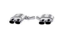 Eisenmann rear muffler stainless steel with valve control rear muffler Duplex fits for BMW F10 M5
