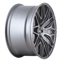 ELEGANCE WHEELS E 3 FF Deep Concave Titanium brushed Wheel 9,5x19 inch - 5x112 bolt circle