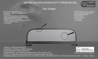Weyer Falcon Premium wind deflector for Porsche 997