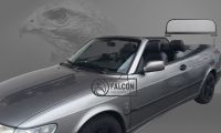 Weyer Falcon Premium wind deflector for Saab 9-3 ab 2005 hohe Ausführung fuer grosse Personen
