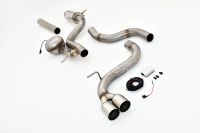 FMS Streetbeast 76mm single-catback-system with flap-control fits for VW Golf VII