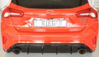 Rieger rear diffuser insert lr SG 115 fits for Ford Focus DEH