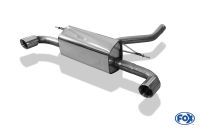 Fox sport exhaust part fits for BMW F20/F21 - 120d final silencer cross right/left - 1x90 type 25 right/left