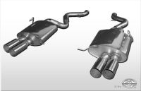 Fox sport exhaust part fits for BMW E93 M3 Cabrio - Super Sound final silencer right/left - 2x90 type 10 right/left