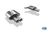 Fox sport exhaust part fits for BMW F10 535d final silencer right/left - 2x90 type 13 right/left