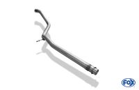 Fox sport exhaust part fits for Citroen C4 Coupe front silencer replacement pipe