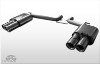 Fox sport exhaust part fits for Chrysler 300C 5,7l final silencer right/left double pipe - 2x100 type 17 right/left