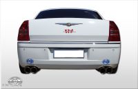 Fox sport exhaust part fits for Chrysler 300C 3,0l CRD final silencer right/left - 2x100 type 17 right/left