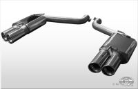 Fox sport exhaust part fits for Chrysler 300C SRT8 final silencer right/left - 2x100 type 17 right/left