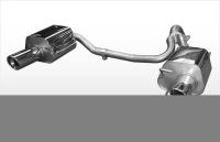 Fox sport exhaust part fits for Hyundai Coupe type GK - 2,7l V6 final silencer right/left - 1x100 type 17 right/left