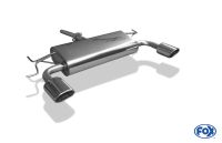 Fox sport exhaust part fits for Hyundai Tucson - JM final silencer right/left - 115x85 type 32 right/left