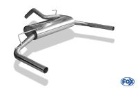 Fox sport exhaust part fits for Lada Niva 4x4 final silencer cross exit right/left - 1x45 type 10 right/left
