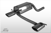 Fox sport exhaust part fits for Mercedes C-Class W203/ S203 final silencer exit right/left - 115x85 type 32 right/left