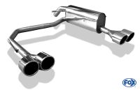 Fox sport exhaust part fits for Peugeot 208 GTI Final silencer exit right/left - 2x90 Type 16 right/left