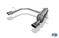 Fox sport exhaust part fits for Peugeot 207 HDI/ 207cc HDI final silencer exit right/left - 115x85 type 32 right/left