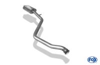 Fox sport exhaust part fits for Peugeot 306 front silencer