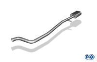 Fox sport exhaust part fits for Peugeot 406 Limousine/ Coupe - 1,6l and 1,8l front silencer