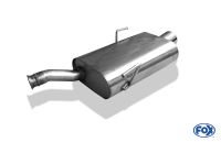 Fox sport exhaust part fits for Peugeot 406 station wagon final silencer - 1x90 type 13
