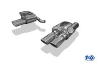 Fox sport exhaust part fits for Porsche Panamera V6 Final silencer right/left - 2x115x85 type 44 right/left