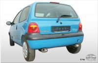Fox sport exhaust part fits for Renault Twingo C06 half system from catalytic converter exit right/left - 135x80 type 53 right/left