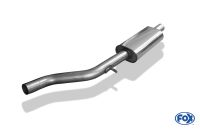Fox sport exhaust part fits for Renault Clio III GT front silencer