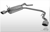 Fox sport exhaust part fits for Renault Megane I - type DA Coach final silencer exit right/left  - 115x85 type 32 right/left