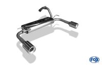 Fox sport exhaust part fits for Citroen C1 II final silencer exit right/left - 1x90 type 13 right/left