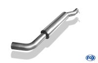 Fox sport exhaust part fits for VW Golf I GTI front silencer