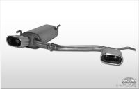 Fox sport exhaust part fits for VW Golf III/ Golf III Cabrio final silencer exit right/left - 135x80 type 53 right/left