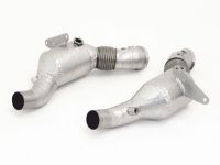 Friedrich Performance Manufaktur 2x70mm downpipe with 100 cells HJS catalyst fits for Ferrari F8 Tributo inkl. Spider