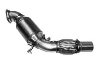 ECE Downpipe Ø 61,5mm front pipe fits for BMW 320i F30/F31