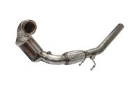 ECE Downpipe Ø 70mm front pipe fits for VW  Polo 6 R