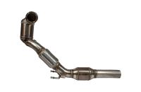 ECE Downpipe Ø 76mm front pipe fits for VW  Polo AW
