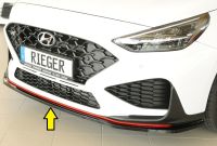 Rieger front splitter for N-Front black shiney FL fits for Hyundai I30
