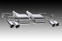 Piecha Quadro valve control exhaust with stainless steel tips fits for Jaguar F-Type