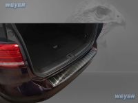 Weyer stainless steel rear bumper protection fits for VW Passat B8+ Alltrack+ GTE Hybrid3G