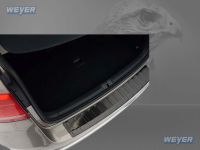 Weyer stainless steel rear bumper protection fits for VW Passat B73C / 36